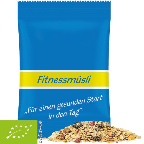 Bio Müsli Erdbeerchen (vegan), ca. 50g, Maxi-Tüte
