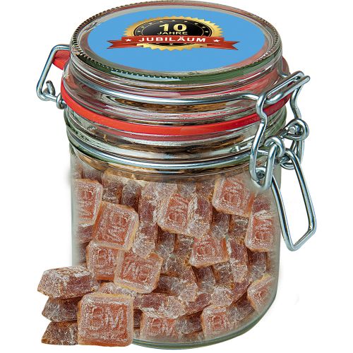 Bayrisch Malz Bonbons (vegan), ca. 200g, Bonbonglas Maxi