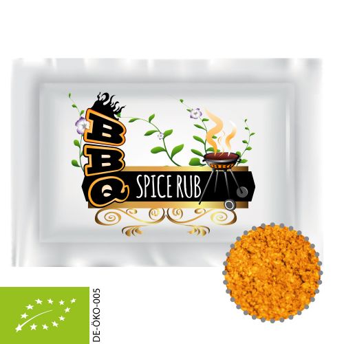 Bio Gewürzmischung BBQ Spice Rub, ca. 4g, Portionstüte