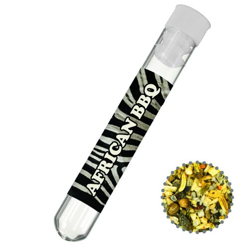 Gewürzmischung African BBQ, ca. 5g, Reagenzglas