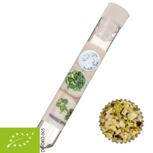 Bio Gewürzmischung Kräutersalz, ca. 9g, Reagenzglas