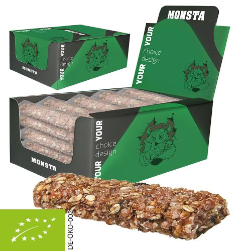de12Protein-Riegel Kakao, 50g, Express Flowpack mit Etikett