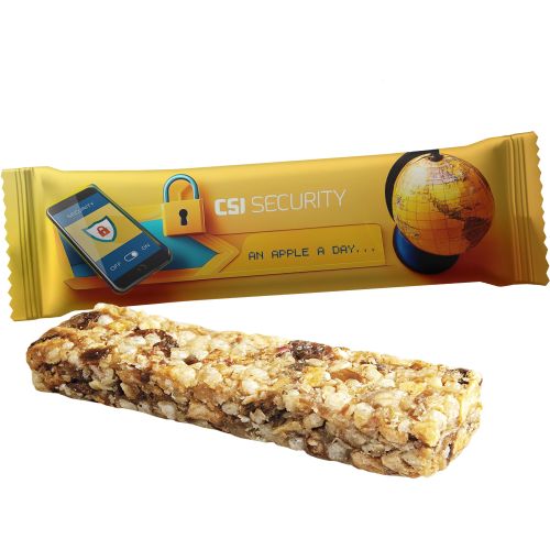 Müsliriegel Multikorn-Apfel (vegan), ca. 25g, Flowpack