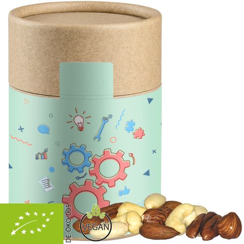 Bio NusskernMix, ca. 80g, Kraftpapierdose Midi