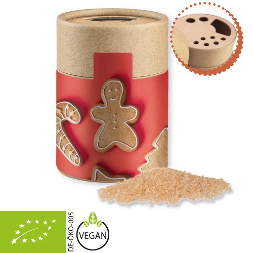 Bio Gewürzmischung Lebkuchen, ca. 85g, Kraftpapierstreuer Midi