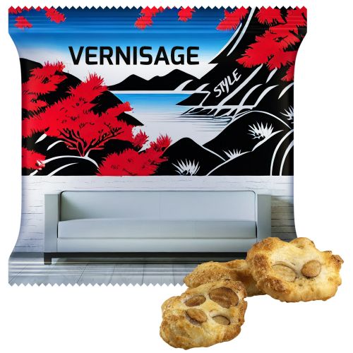 Japanische Mandel Kräcker, ca. 20g, Maxi-XL-Tüte
