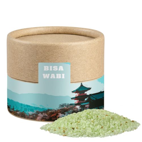 Wasabisalz, ca. 50g, Kraftpapierdose Mini