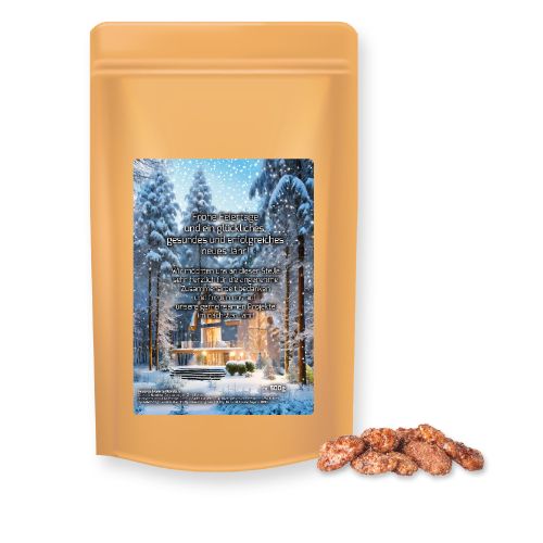 Feuergebrannte Mandeln (vegan), ca. 500g, Standbeutel Maxi