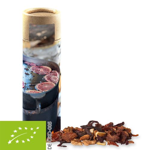 Bio Glühweingewürz fein, ca. 12g, Kraftpapierrolle