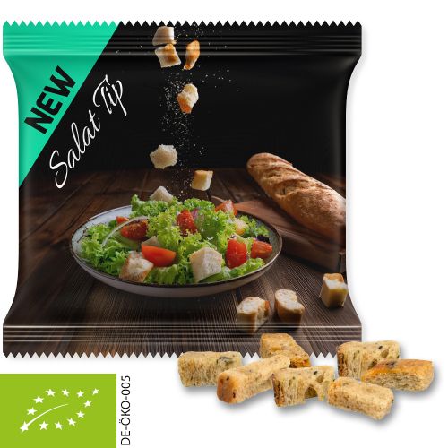 Bio Kräuter Croutons (vegan), ca. 8g, Maxi-Tüte