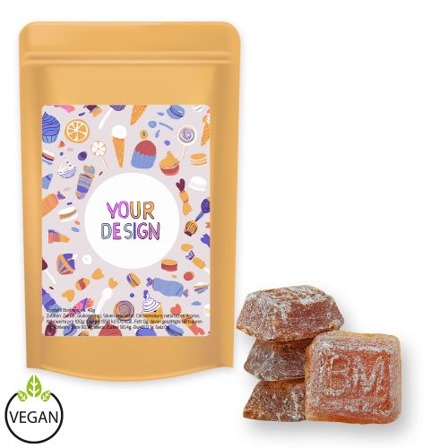 Bayrisch Malz Bonbons (vegan), ca. 80g, Standbeutel Midi