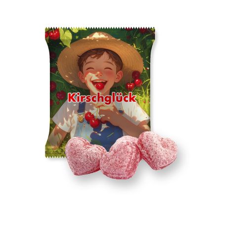 Kirschbonbons mit Magnesium (vegan), ca. 17g, Midi-Tüte