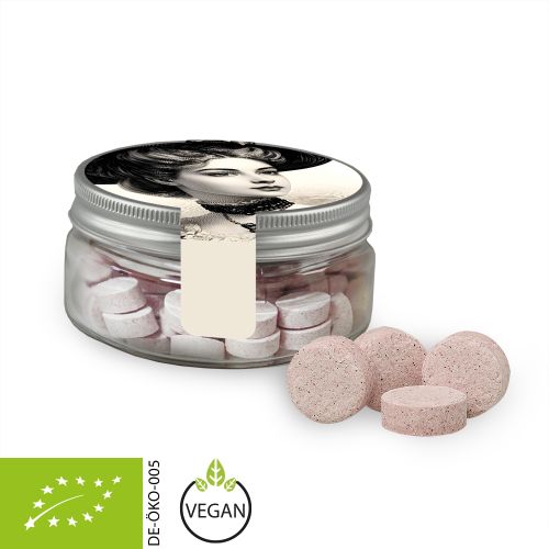 Bio Himbeer Drops (vegan), ca. 60g, Sweet Dose Mini
