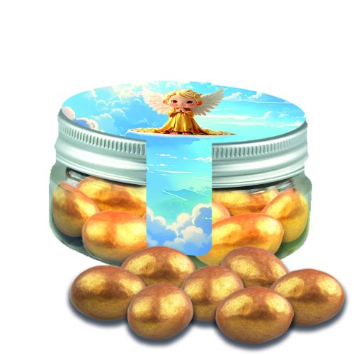 Goldene Salted Caramel Mandeln, ca. 63g, Sweet Dose Mini